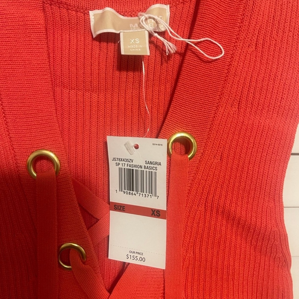 MICHAEL Michael Kors Red Mini Dress
